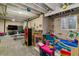 Finished basement featuring playroom and entertainment area at 1262 High Point Trl, Elizabeth, CO 80107