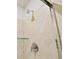 Updated shower with tiled walls, glass door, updated shower head and glass shelving at 6532 N Malaya St, Aurora, CO 80019
