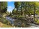 This community offers a scenic view of the creek and walkways at 100 S Park Ave # E321, Breckenridge, CO 80424