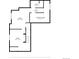 Floor plan of basement including two rooms, bathroom, hall, and electrical room with listed measurements at 1551 Northridge Dr, Highlands Ranch, CO 80126