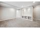 Basement area with built in niche for storage or display at 1551 Northridge Dr, Highlands Ranch, CO 80126