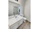 Bathroom with vanity and ample counter space, plus a large mirror at 5521 Spruce Ave, Castle Rock, CO 80104
