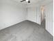 Carpeted bedroom featuring a ceiling fan and closet at 5521 Spruce Ave, Castle Rock, CO 80104