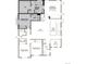 Second floor plan featuring a primary bedroom, deluxe primary bath, loft, laundry, and three additional bedrooms at 25171 E Evans Dr, Aurora, CO 80018