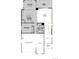 First floor plan featuring a gourmet kitchen, great room, bedroom, two-car garage, and covered porch at 25171 E Evans Dr, Aurora, CO 80018