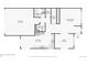 An illustration showing the layout of the first floor of the home at 5129 Pasadena Way, Broomfield, CO 80023
