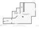 An illustration showing the layout of the basement of the home at 5129 Pasadena Way, Broomfield, CO 80023