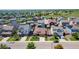 Aerial view of the property and the surrounding neighborhood at 6932 E 133Rd Ave, Thornton, CO 80602