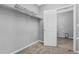 Functional walk-in closet with shelving and clothing rods offering ample space for organization at 6932 E 133Rd Ave, Thornton, CO 80602