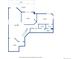 Basement level floorplan with a recreation room, bedrooms, and storage areas at 1105 Oakhurst Dr, Broomfield, CO 80020