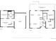 Full house floorplan with first and second floor, showing layout, room dimensions, and features like deck at 2251 Cliffrose Ln, Louisville, CO 80027