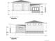 Elevations with garage doors, stone, and siding, illustrating home's architectural design at 1757 Whistlepig Ln, Broomfield, CO 80020
