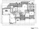 Main level blueprint showcasing layout, including kitchen, living spaces, garages, and outdoor living areas at 1757 Whistlepig Ln, Broomfield, CO 80020