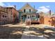 Charming backyard with deck and blue exterior at 16 N Pennsylvania St, Denver, CO 80203