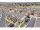 Aerial view of neighborhood featuring the property, landscaping, and parking at 22765 E Ottawa Pl, Aurora, CO 80016