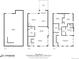 Floor plan showing basement, 1st and 2nd floors with kitchen, bedrooms, and living spaces at 22765 E Ottawa Pl, Aurora, CO 80016