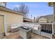 Cozy patio featuring a fire pit and cushioned outdoor seating at 22765 E Ottawa Pl, Aurora, CO 80016