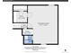Detailed floor plan showcasing layout of recreation room, hall, and utility spaces at 4720 W Stanford Ave, Denver, CO 80236