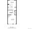 Floorplan showcasing the layout of the first floor, including the kitchen, dining area, living room, and bathroom at 2927 W 81St Ave # B, Westminster, CO 80031