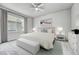 Comfortable bedroom with a queen-size bed and soft, inviting textures at 8911 Eagle River St, Littleton, CO 80125