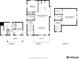 Detailed three-story floor plan illustrating layout, dimensions, and room locations at 18552 E 54Th Ave, Denver, CO 80249