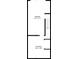 Floor plan of level 1, featuring a garage and storage area with dimensions at 1818 S Quebec Way # 4, Denver, CO 80231
