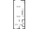 Floor plan of level 2, featuring a living room, dining area, kitchen, foyer, and bath with dimensions at 1818 S Quebec Way # 4, Denver, CO 80231