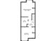 Floor plan of level 3, featuring a primary bedroom, bath, hall, and bedroom with dimensions at 1818 S Quebec Way # 4, Denver, CO 80231