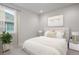 Cozy bedroom featuring a comfortable bed, soft lighting, and a bright window view at 22183 E Rocky Top Pl, Aurora, CO 80016