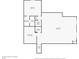 Floor plan showcasing basement level rooms and dimensions at 22183 E Rocky Top Pl, Aurora, CO 80016