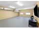 Large, open bonus room with recessed lighting, ideal for a home office or recreational area at 6725 Mentha Dr, Castle Rock, CO 80108