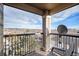 Balcony with a scenic view, offering a space for relaxation at 17525 Wilde Ave # 307, Parker, CO 80134