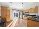 Bright kitchen with stainless steel appliances and access to deck at 4224 Deer Watch Dr, Castle Rock, CO 80104