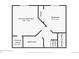 Upper floor plan includes primary bedroom and bathroom at 4224 Deer Watch Dr, Castle Rock, CO 80104