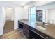 Elegant bathroom featuring double vanity sinks, modern fixtures, and ample counter space at 4742 Quandary Peak St, Brighton, CO 80601