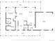 Layout of main floor, showcasing the primary suite, living spaces, kitchen, and attached garage at 895 Antelope W Dr, Bennett, CO 80102
