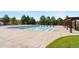 Inviting community pool offering a refreshing escape, with well-maintained facilities surrounded by greenery at 6310 S Ider St, Aurora, CO 80016