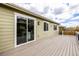 Spacious back deck offers a seamless indoor-outdoor living experience at 7814 Grady Cir, Castle Rock, CO 80108