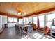 Cozy dining room with paneled ceiling, an abundance of natural light and ample seating for large parties at 2372 Haskell Way, Watkins, CO 80137