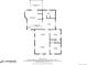 Floor plan showcasing main living areas: kitchen, living, and dining at 306 E Cannon St, Lafayette, CO 80026