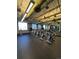 Fitness room with multiple spin bikes for cycling workouts at 16382 Spanish Peak Way, Broomfield, CO 80023