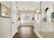 Main bathroom with double vanity, soaking tub, and walk-in shower at 16382 Spanish Peak Way, Broomfield, CO 80023