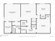 Floor plan showing the basement layout with primary bedroom, Gathering room, and three bathrooms at 4900 Beverly Dr, Berthoud, CO 80513