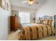 Cozy bedroom with a double bed and ample closet space at 1950 Five Iron Dr, Castle Rock, CO 80104