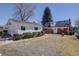 View of the backyard and the detached garage at 525 W Midway Blvd, Broomfield, CO 80020