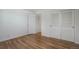 Bedroom with hardwood flooring and closet space at 525 W Midway Blvd, Broomfield, CO 80020