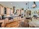 Modern kitchen with granite countertops and stainless steel appliances at 4993 Sedona Cir, Parker, CO 80134