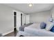 Relaxing bedroom with closet and neutral gray color at 3272 W Stanford W Ave, Englewood, CO 80110