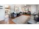 Cozy living room with hardwood floors and comfortable seating at 7071 Beach St, Westminster, CO 80030