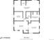 Detailed floor plan showcasing the layout of the home, including bedrooms, living room, and kitchen at 935 Newark St, Aurora, CO 80010